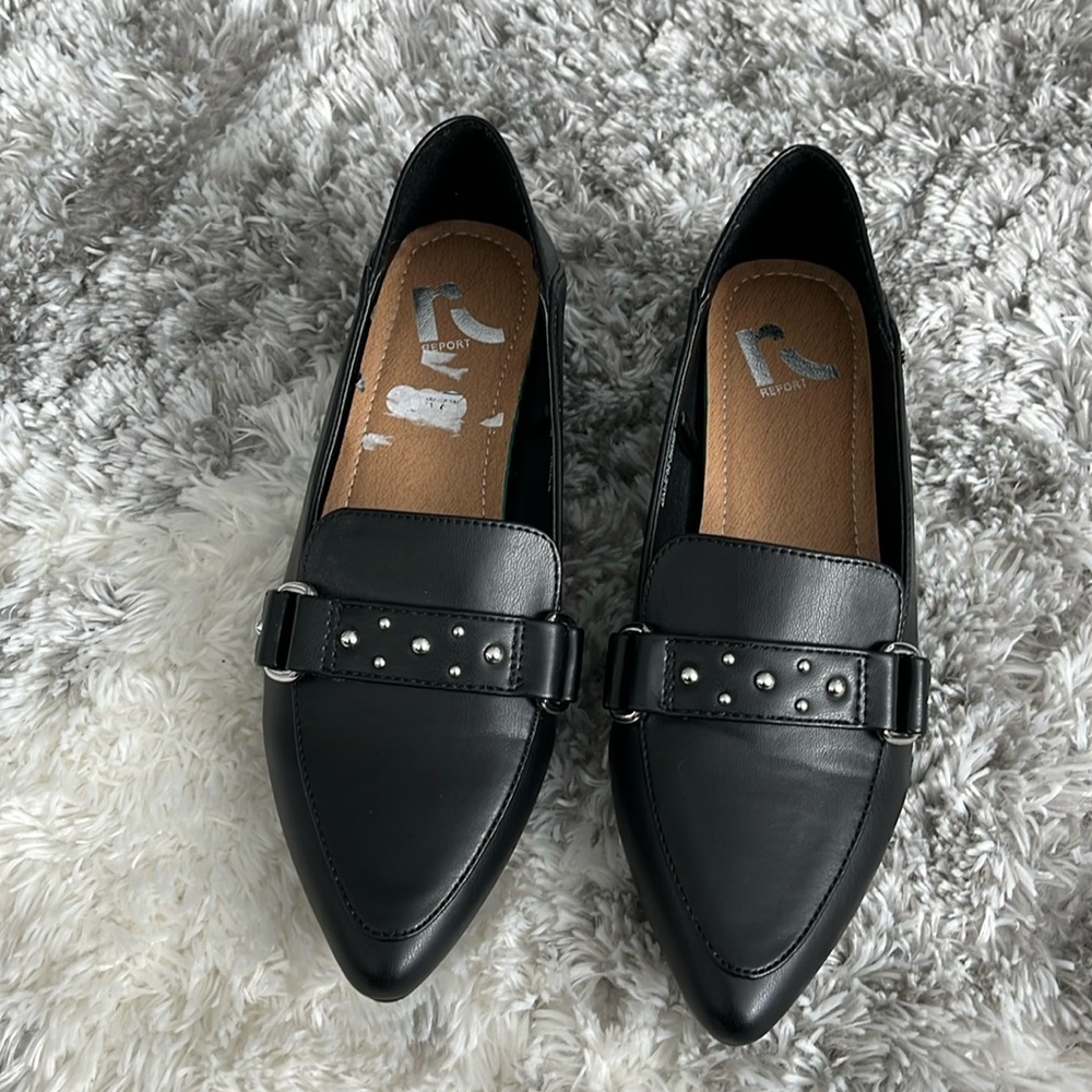 5 1/2 black loafers/flats